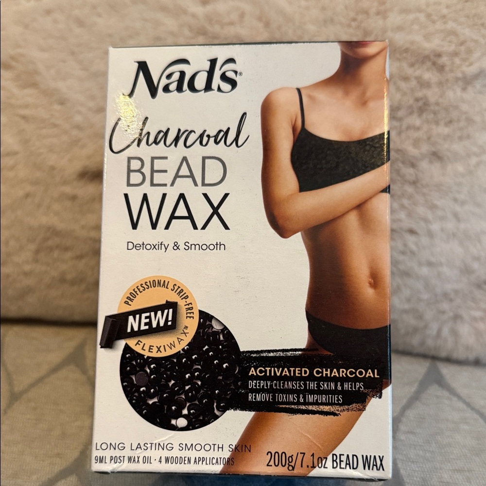 Charcoal Bead Wax for Smooth Skin
